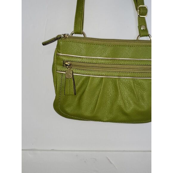 A Relic Crossbody Purse Olive Green Organizer Cottage Core Retro Adjustable - Picture 3 of 13